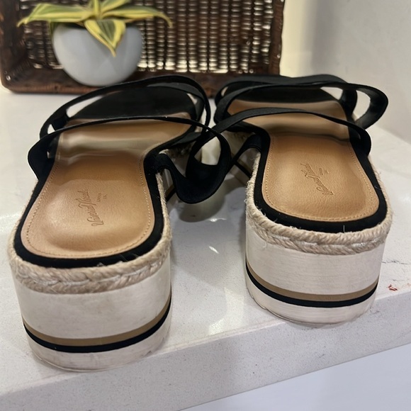 Universal Thread Black Espadrille Sandals size 10 - Picture 4 of 10